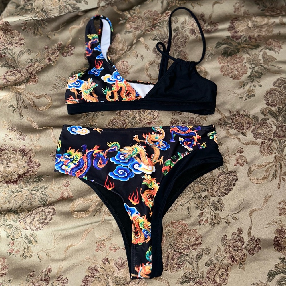 Multicolor bathing suit